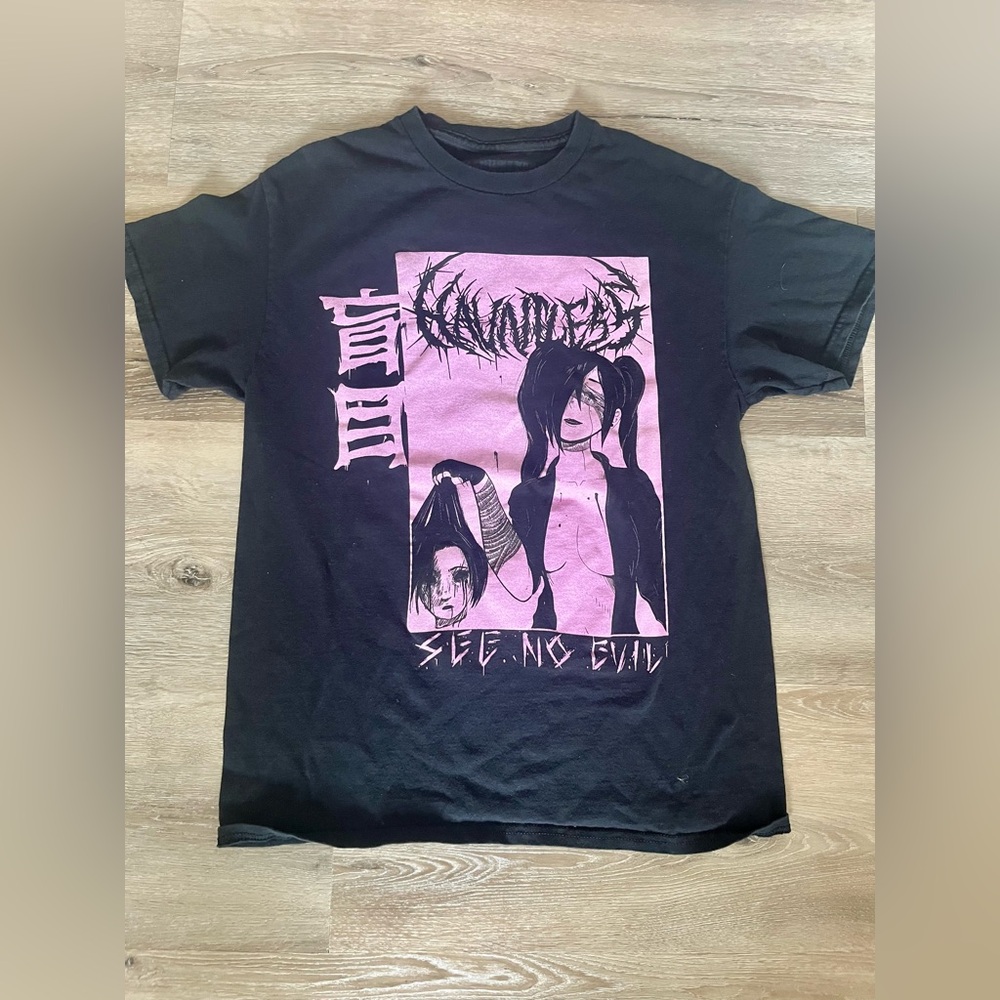 Hauntless “See No Evil” Graphic T Shirt Short Sleeve